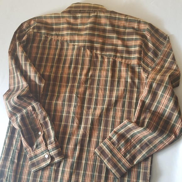 Volcom Button Up Dress Shirt Long Classic Country - Picture 3 of 5